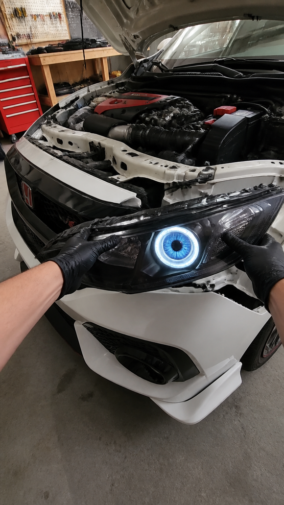 Nocturnal devil eyes install